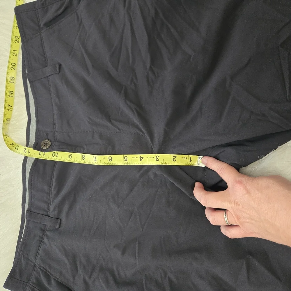 UNDER ARMOUR Golf Pants‎ Mens 42x32 Match Play Black Stretch Comfort Waistband
